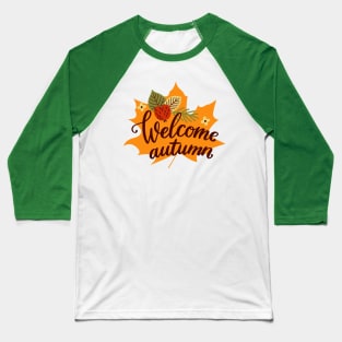 Welcome Autumn Baseball T-Shirt